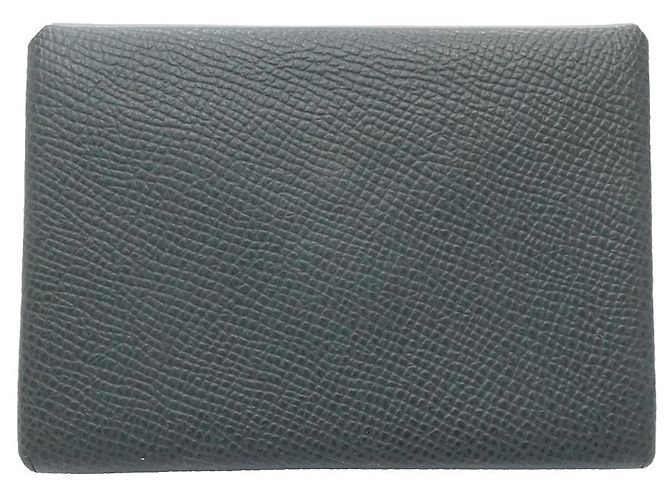Monedero Hermès en Verde Verde claro - vista 10