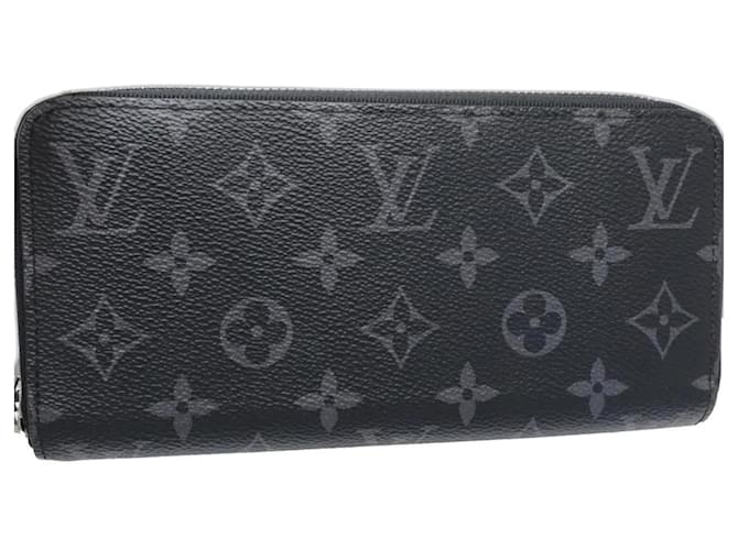 Louis Vuitton Monogram Eclipse Long Wallet Black - view 2