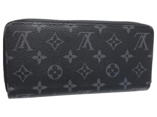Louis Vuitton Monogram Eclipse Long Wallet Black - view 3
