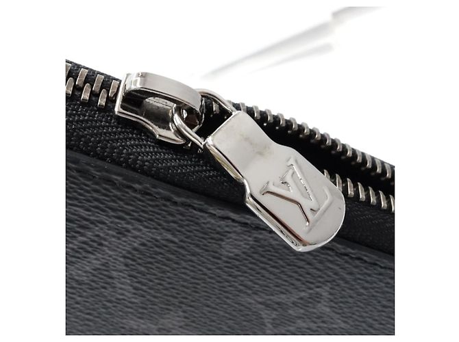 Louis Vuitton Monogram Eclipse Long Wallet Black - view 6