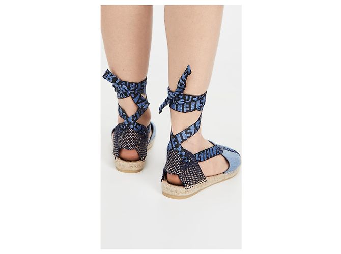 Stella Mc Cartney Espadrilles Stella McCartney 35 Blu - vista 4
