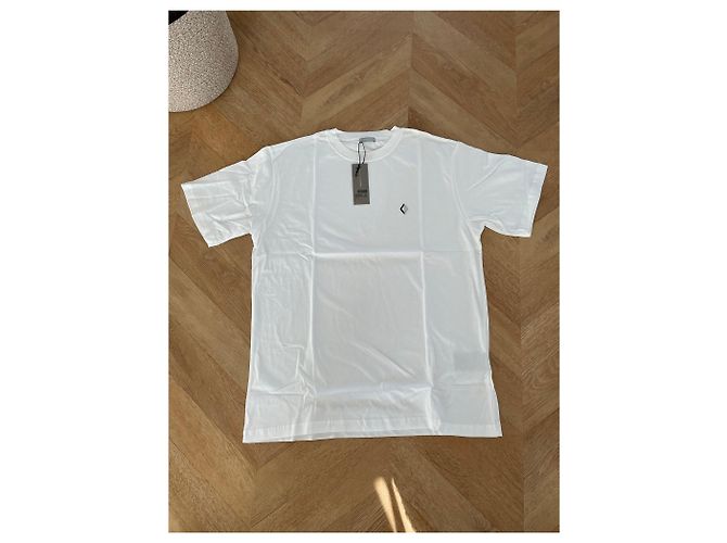 Dior CD Diamond Oversized T-Shirt Weiß - Ansicht 5