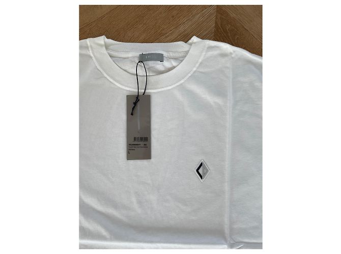 Dior CD Diamond Oversized T-Shirt Weiß - Ansicht 6