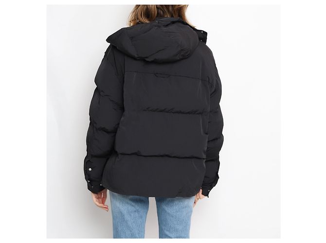 Jacquemus 40 Daunenjacke Schwarz - Ansicht 6