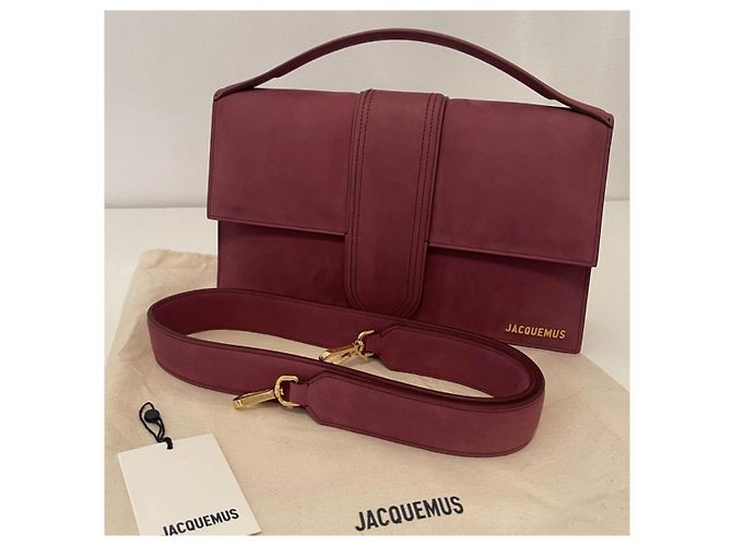 Grande borsa Bambino Jacquemus Marrone - vista 3