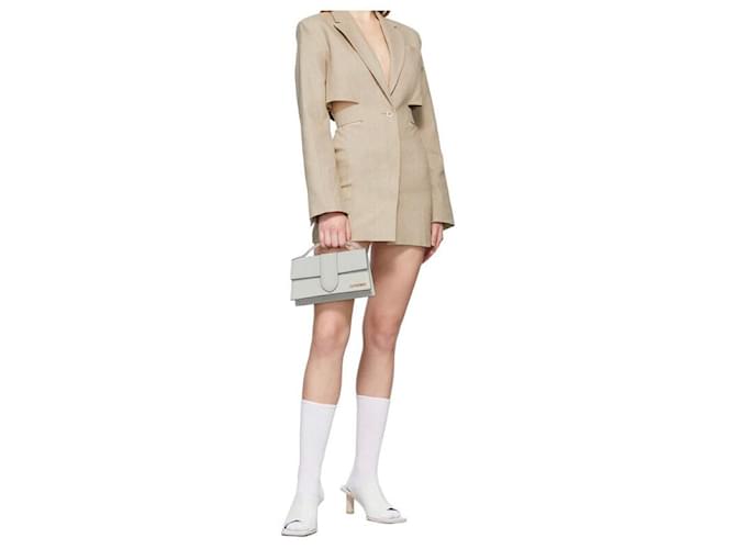 Grande borsa Bambino Jacquemus Grigio - vista 6