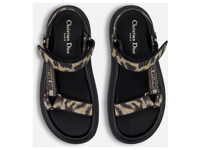 Mules Dior D-Wave 37.5 Nero - vista 2