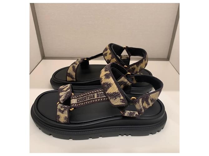 Mules Dior D-Wave 37.5 Nero - vista 3