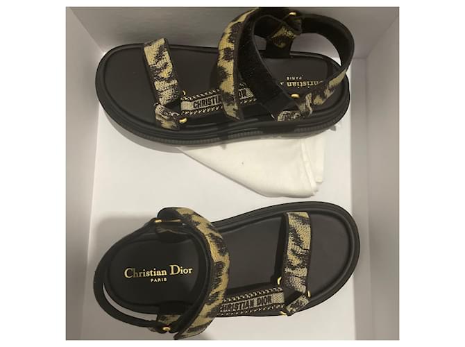 Mules Dior D-Wave 37.5 Nero - vista 4