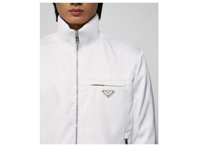 Prada x Adidas Jacke 42 Weiß - Ansicht 2