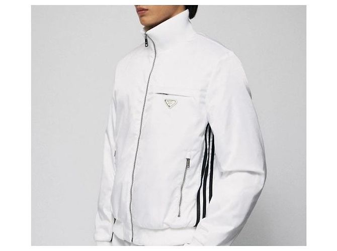 Prada x Adidas Jacke 42 Weiß - Ansicht 3