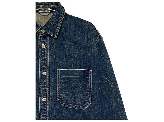 Giacca in denim Dior blu - vista 3