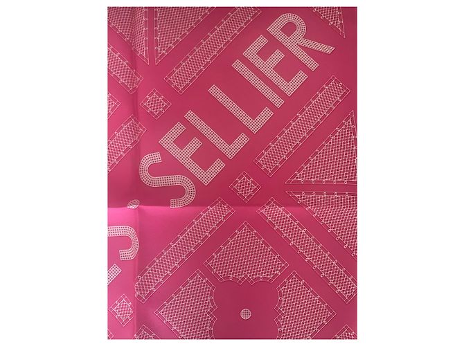 Hermès Gavroche 45 Seidentuch Rosa Pink - Ansicht 3