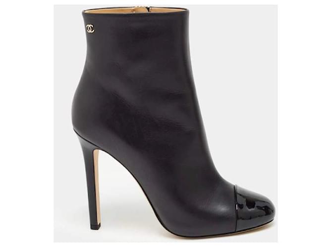 Chanel Stiefeletten 35.5 Schwarz - Ansicht 2