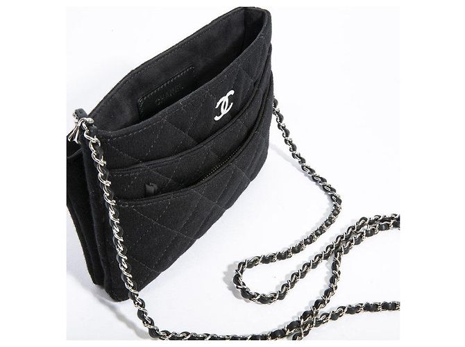 Chanel Wallet on Chain Tasche Schwarz - Ansicht 4