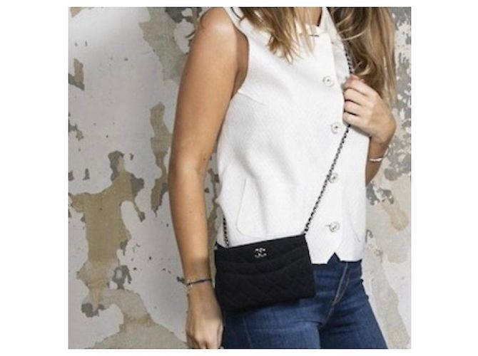 Chanel Wallet on Chain Tasche Schwarz - Ansicht 8