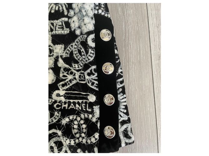 Pantalones de zanahoria Chanel 34 Negro - vista 7