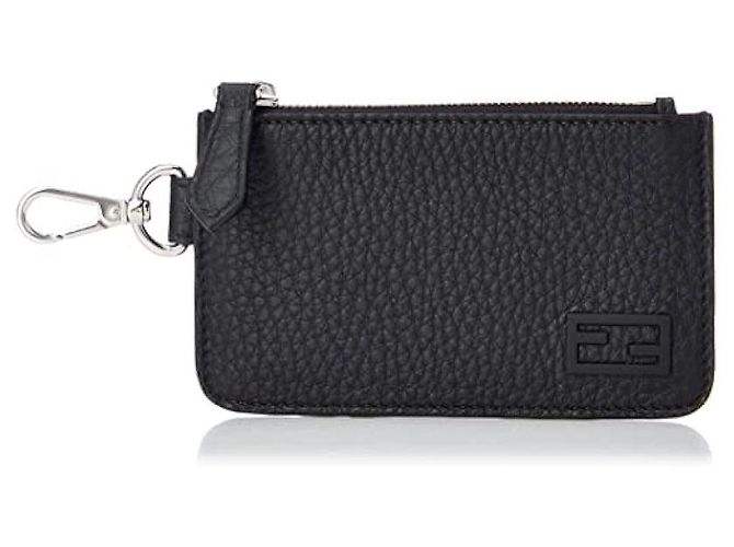 Fendi Baguette purse black grained leather - view 2