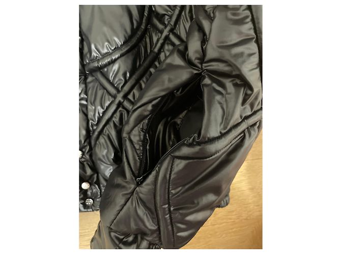 Jaqueta acolchoada Chanel 36 Preto - vista 10
