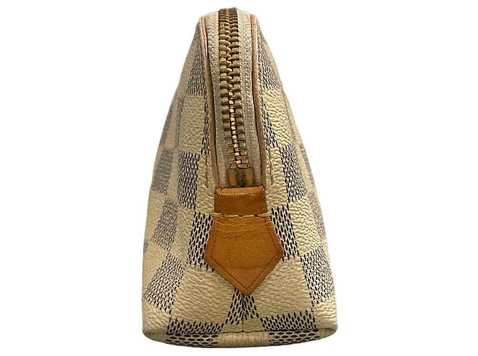 Pochette Damier Azur Louis Vuitton Beige - vista 2