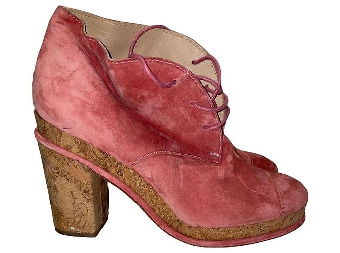 Stivaletti Chanel 40 Rosa - vista 4