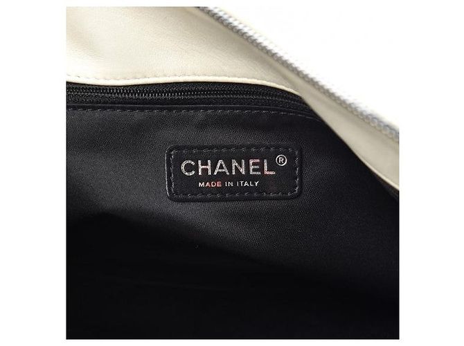 Chanel Vintage Jumbo Timeless Tasche Beige - Ansicht 5