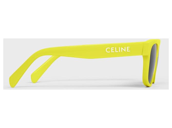 Céline Gafas de sol Celine Monochroms Amarillo - vista 3