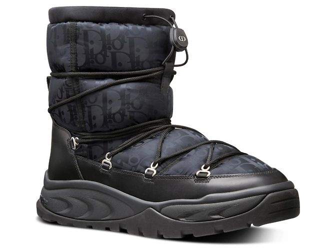Botas oblicuas Dior 38 Azul marino - vista 4