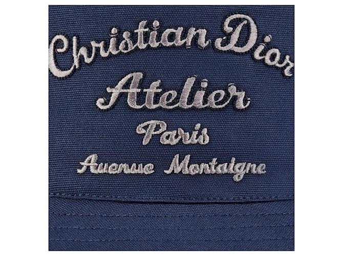 Cappello Bob Christian Dior Blu - vista 2