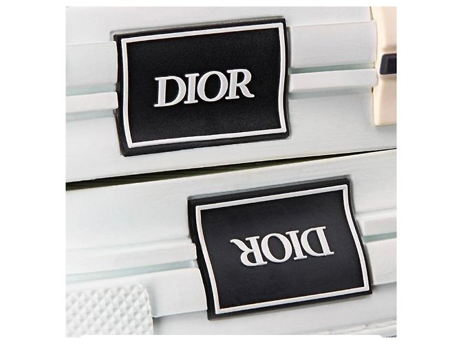 Sneakers slip-on Dior Kasuri Jacquard B23 38 Blu - vista 4