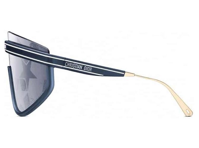 Occhiali da sole Dior DiorClub M2U blu metallo - vista 4