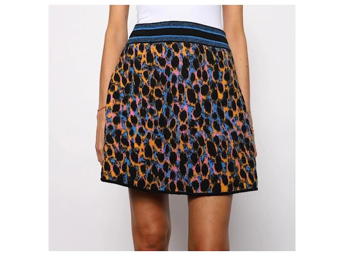 Falda de leopardo Dior 38 - vista 2