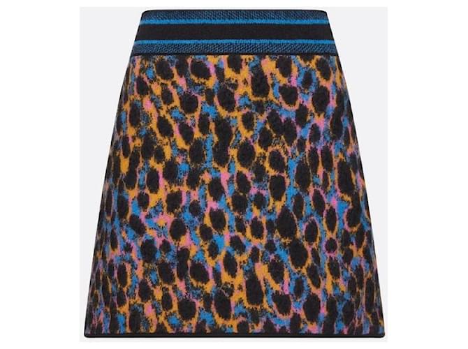Falda de leopardo Dior 38 - vista 6