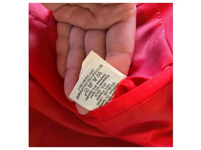 Hermès Red Wool Blazer Size 38 - view 7