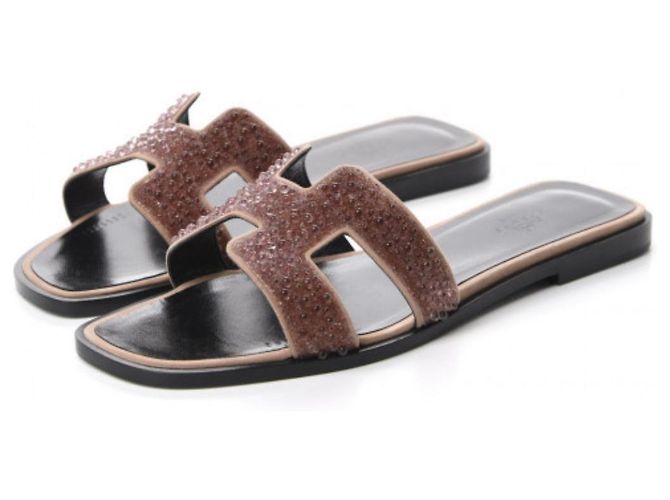Hermès Oran Mules 37 Pink - Ansicht 4