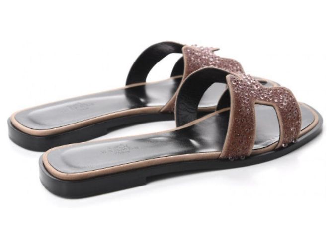 Hermès Oran Mules 37 Pink - Ansicht 5