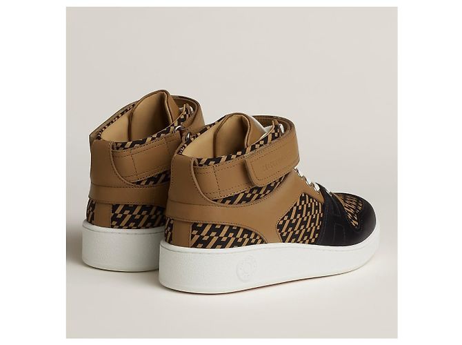 Sneakers Hermès modello Freestyle 40 Nero - vista 4