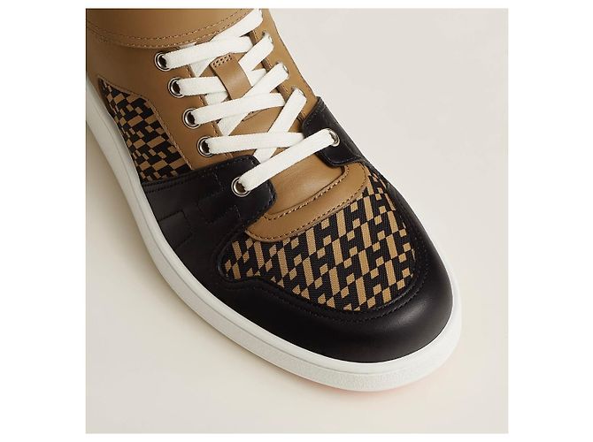 Sneakers Hermès modello Freestyle 40 Nero - vista 6