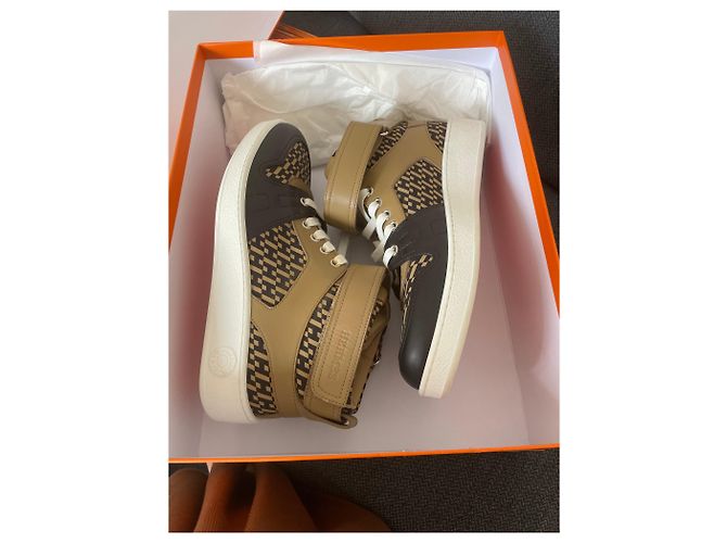 Sneakers Hermès modello Freestyle 40 Nero - vista 7