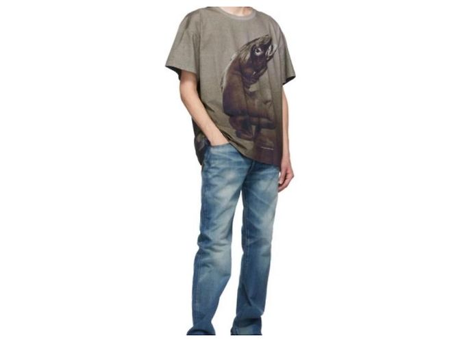 Autre Marque T-shirt Vyner Articles Cod Marrone e Nero Cotone - vista 3