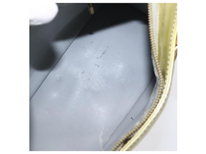 LOUIS VUITTON Monogram Vernis Houston Borsa a Mano Grigia M91053 LV Auth 116665 Grigio - vista 11