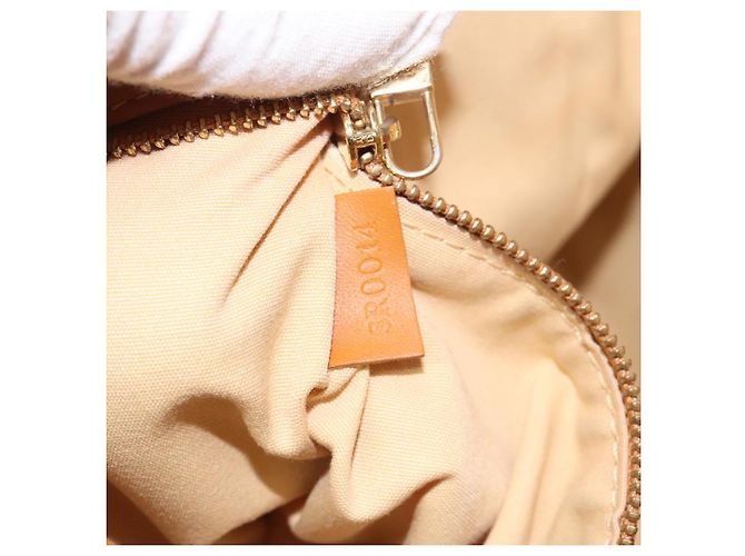 LOUIS VUITTON Monogram Mini Lucille GM Bolsa Tote Beige M92683 LV Auth ep8323 - vista 12