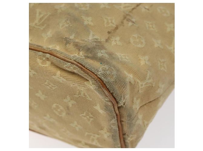 LOUIS VUITTON Monogram Mini Lucille GM Bolsa Tote Beige M92683 LV Auth ep8323 - vista 15