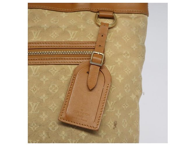 LOUIS VUITTON Monogram Mini Lucille GM Bolsa Tote Beige M92683 LV Auth ep8323 - vista 17