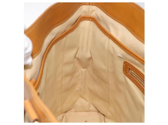 LOUIS VUITTON Monogram Mini Lucille GM Bolsa Tote Beige M92683 LV Auth ep8323 - vista 20