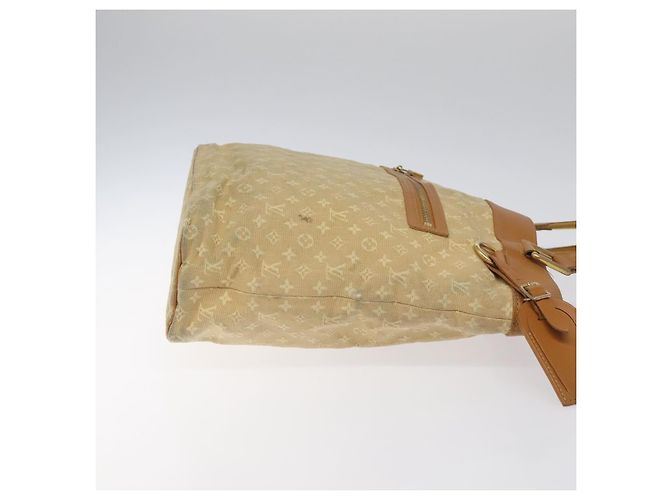 LOUIS VUITTON Monogram Mini Lucille GM Bolsa Tote Beige M92683 LV Auth ep8323 - vista 3
