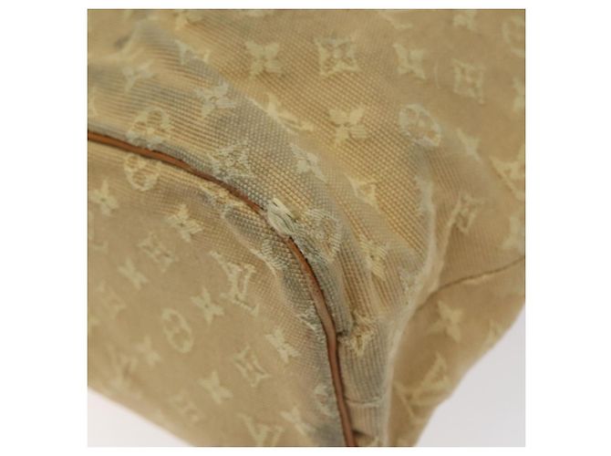 LOUIS VUITTON Monogram Mini Lucille GM Bolsa Tote Beige M92683 LV Auth ep8323 - vista 9