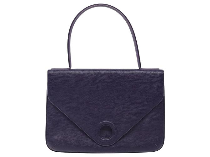 Borsa a mano LOEWE in pelle viola Auth BD1451 Porpora - vista 13