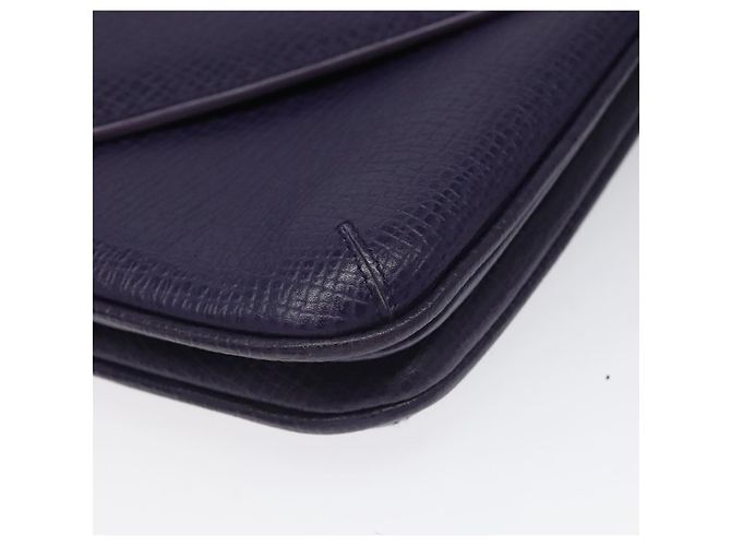Borsa a mano LOEWE in pelle viola Auth BD1451 Porpora - vista 14