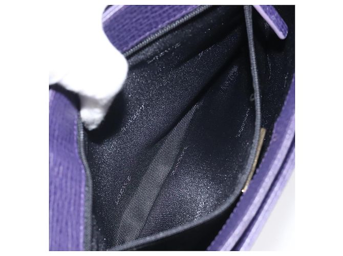 Borsa a mano LOEWE in pelle viola Auth BD1451 Porpora - vista 20